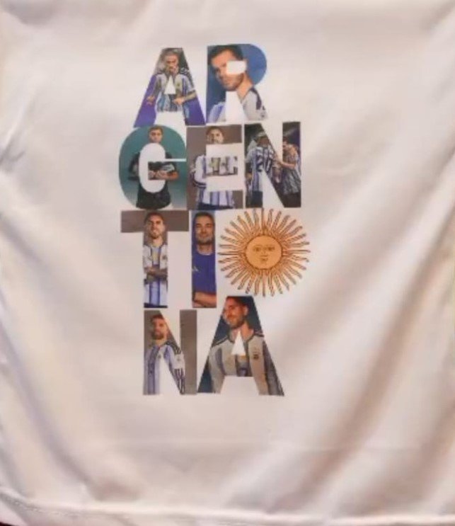 Remera personalizada